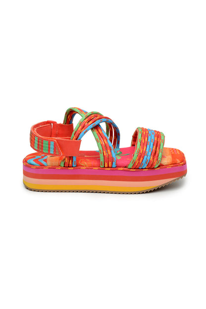 Tropical Platform Sandal