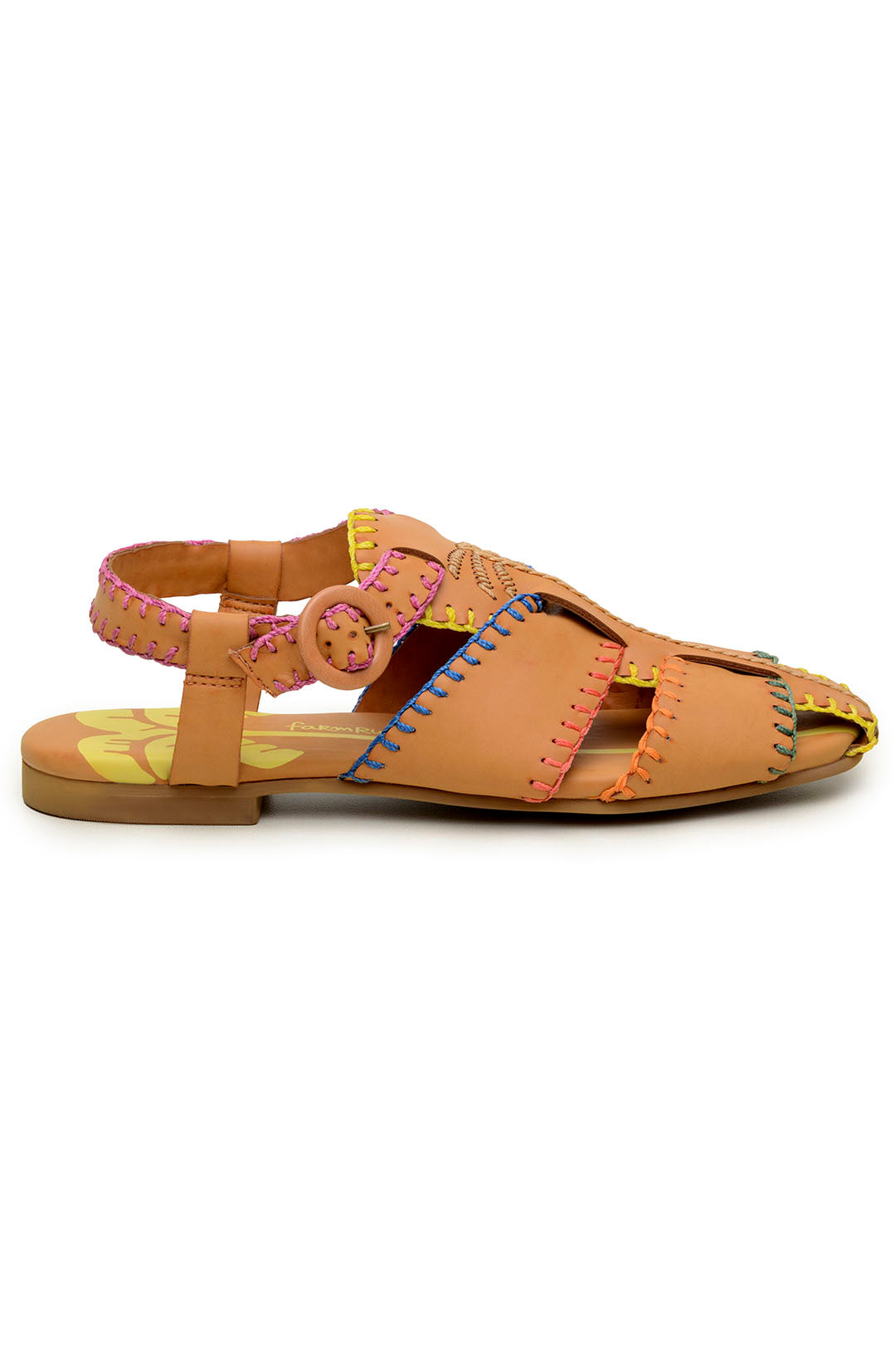 Caramel Palm Tree Sandal