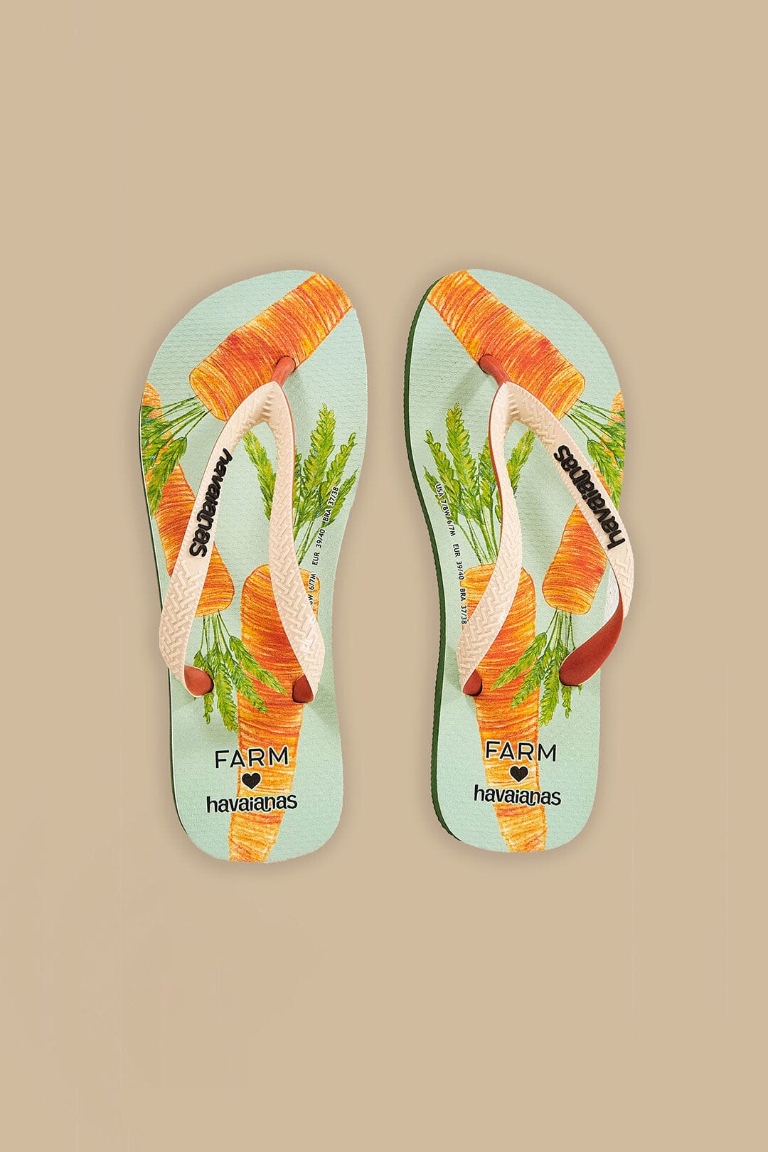 Blue Carrots Havaiana Sandals