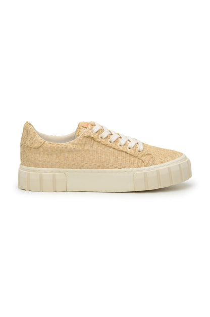 Straw Flatform Sneaker