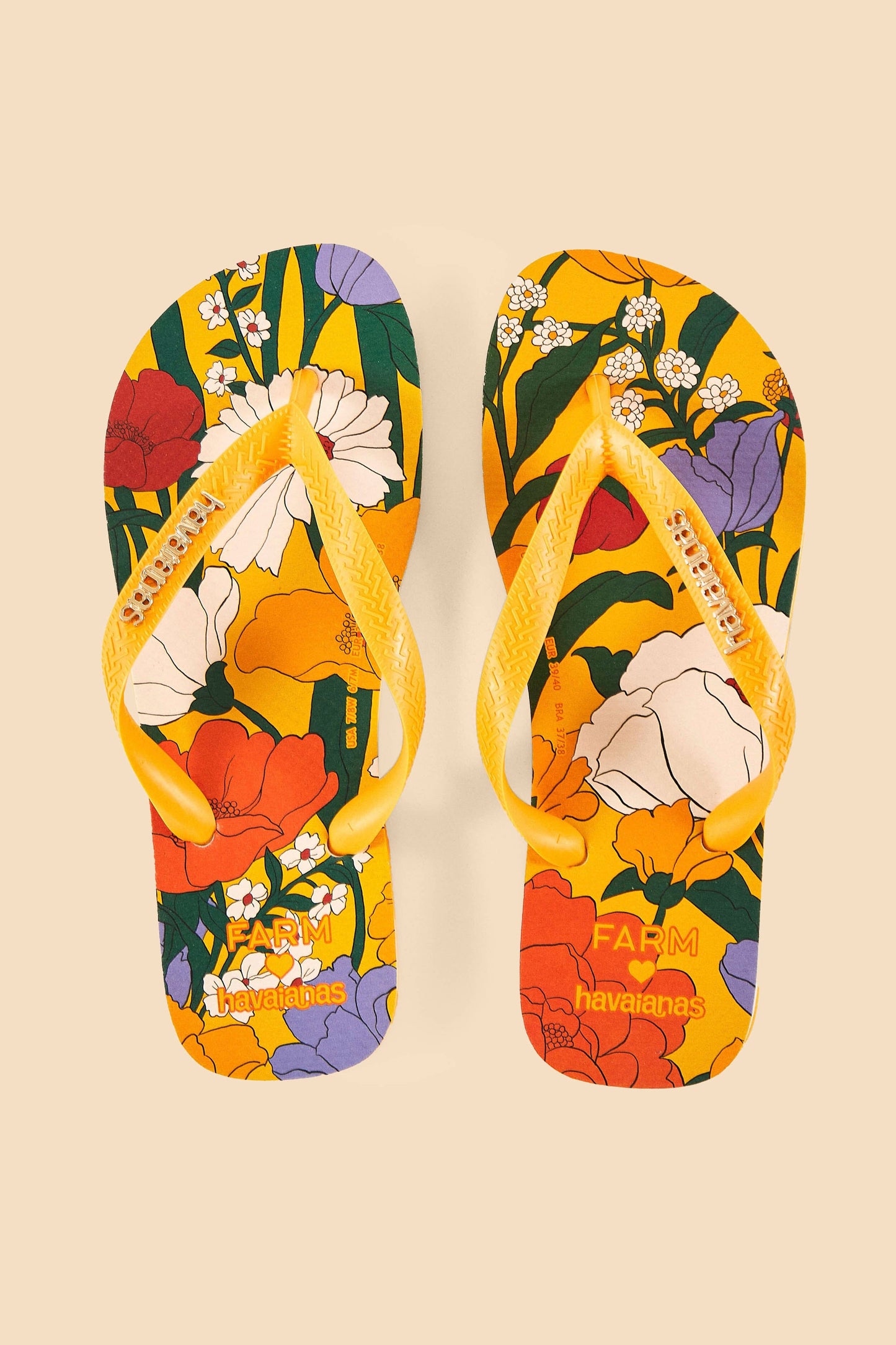 Bucolic Floral Havaiana Sandals