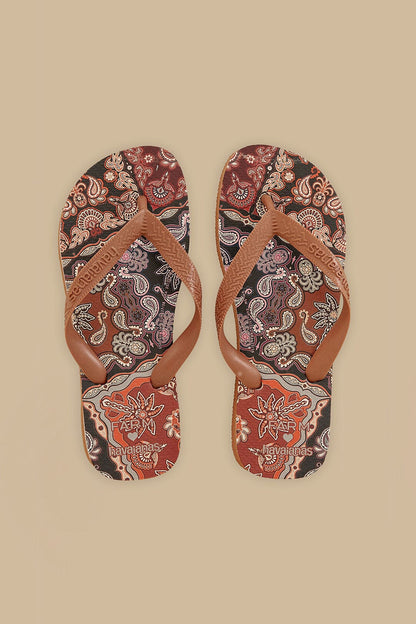 Brown Scarf Havaiana