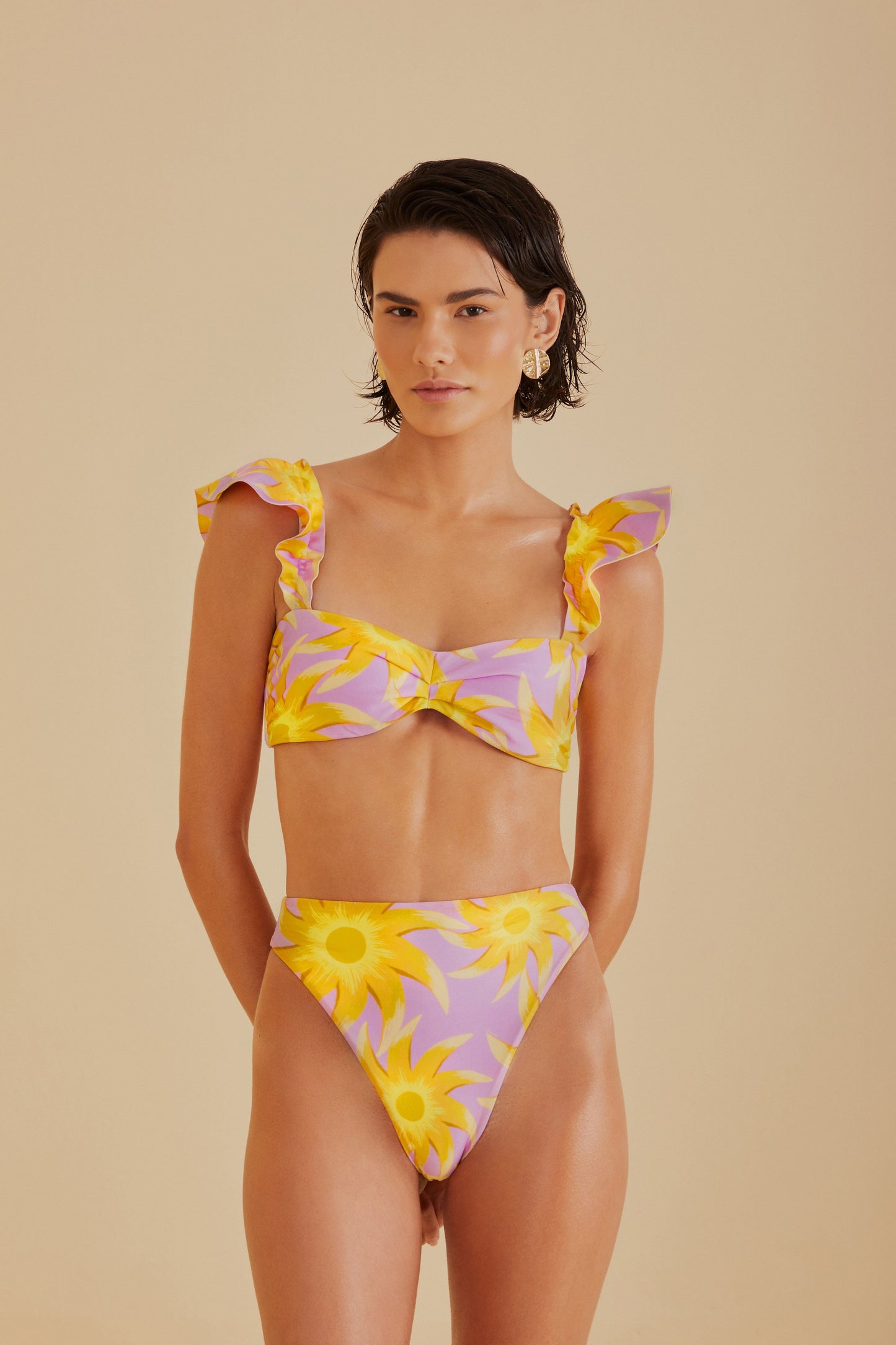 Sunny Side High Waist Bikini Bottom