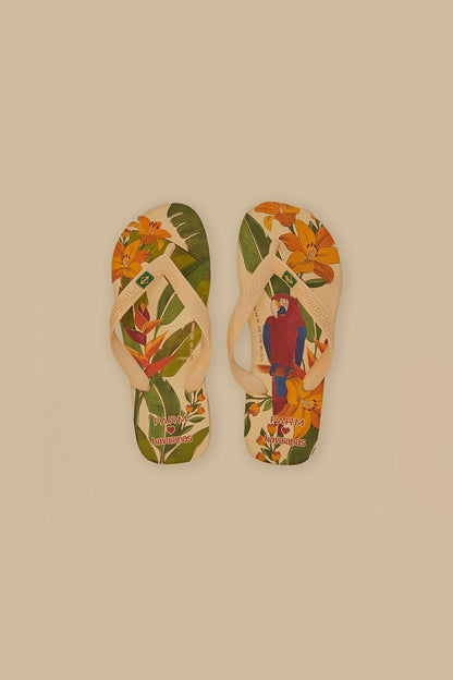 Farm Ararinhas Havaiana Sandals