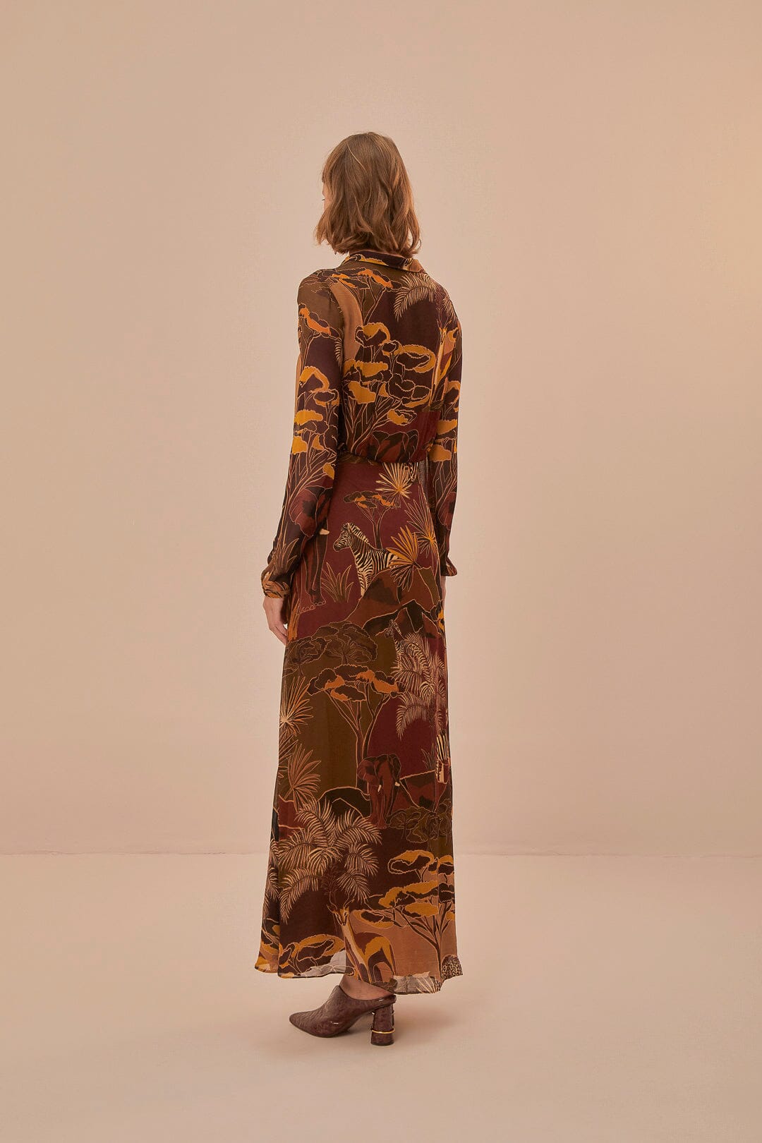 Caramel Savana Dream Maxi Dress