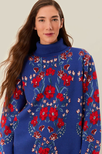 Butterflower Knit Sweater