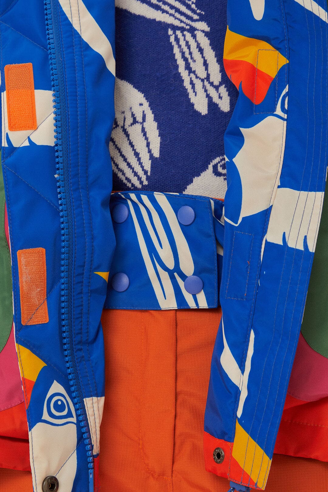 Blue Toucans Ski Jacket