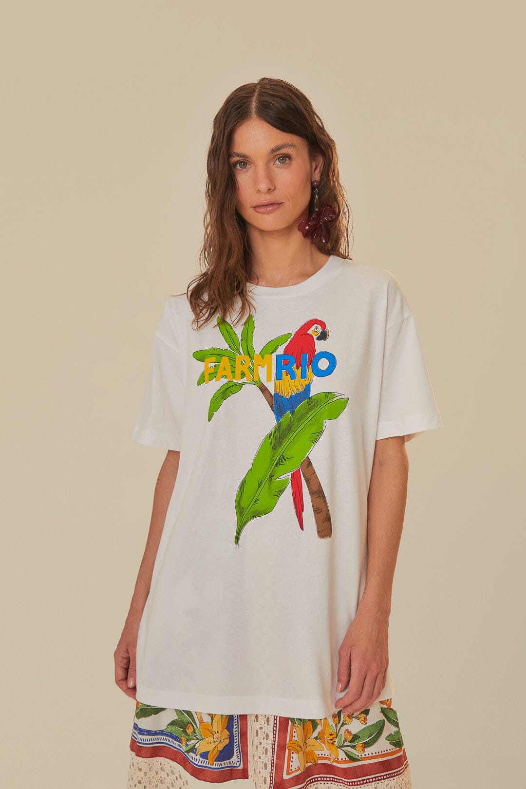 White Farm R Organic Cotton T-Shirt