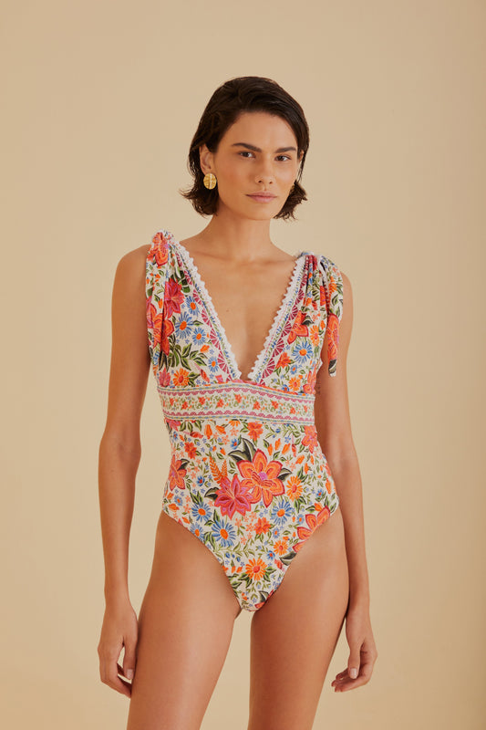 Bloom Garden One Piece Swimsuit