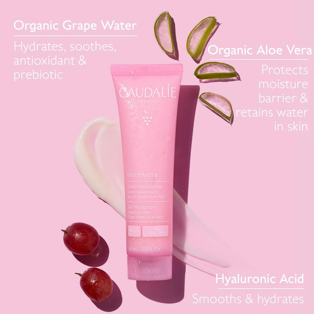 Gel Moisturizer with Hyaluronic Acid & Aloe Vera